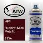 Preview: Opel, Rubinrot Mica Metallic, 293A: 400ml Sprühdose, von ATW Autoteile West.